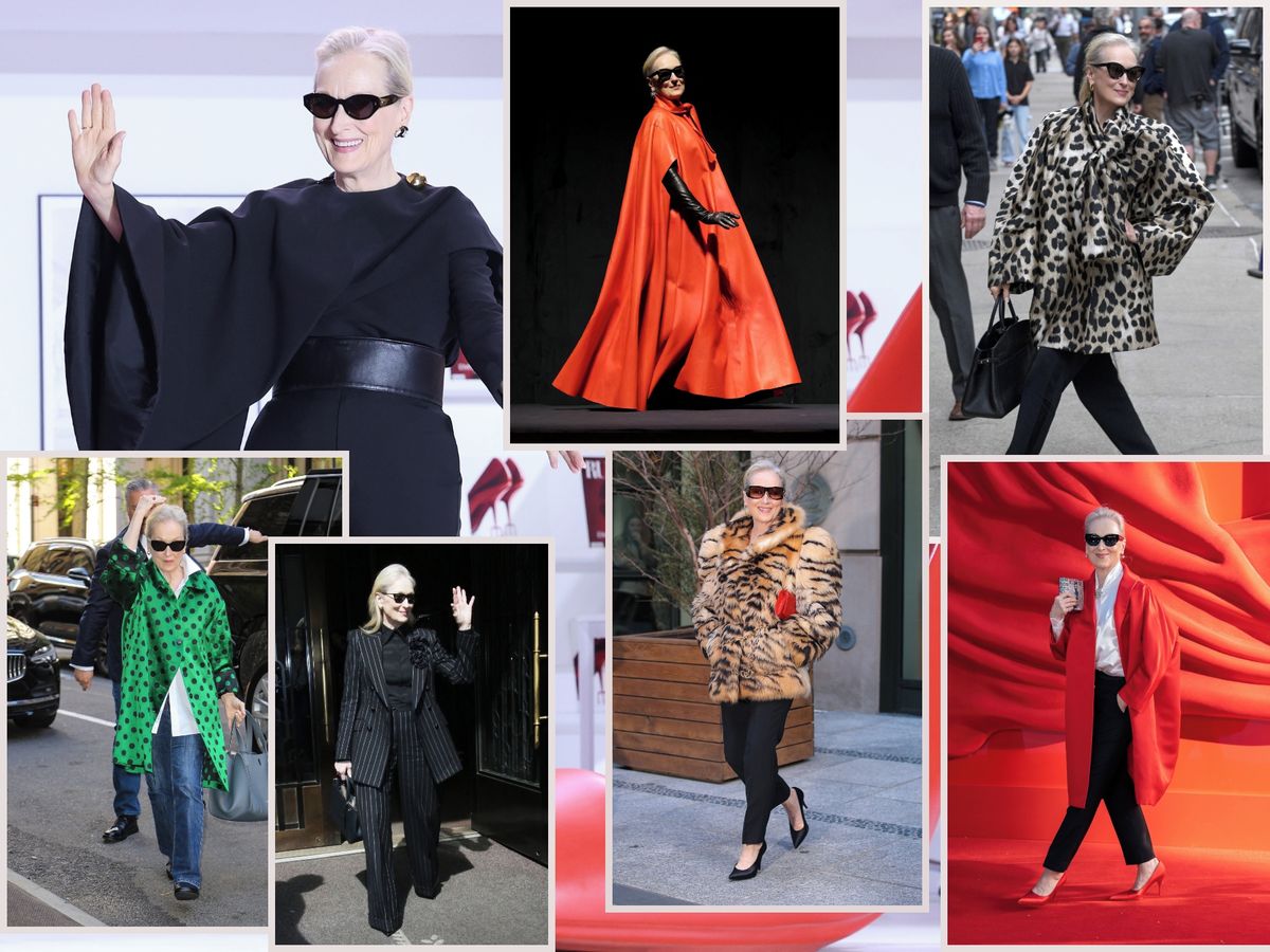Meryl Streep na červeném koberci